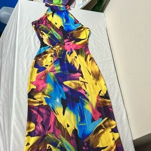 Beautiful Tye-Dye Body fitting Dress